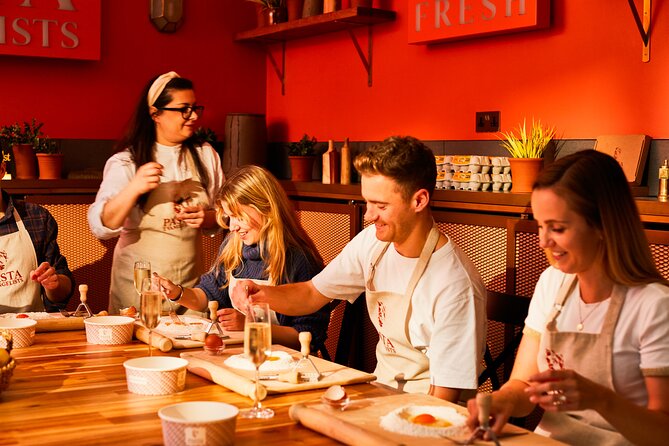 Pasta Making with Unlimited Prosecco in London's West End - From dough to dinner