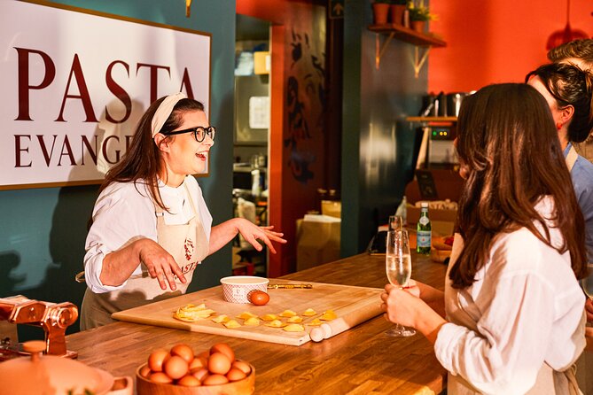 Pasta Making with Unlimited Prosecco in London's West End - Antipasti and Prosecco set the tone