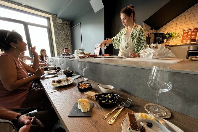 Porto Local Market Visit & Cooking Class / Showcooking - Inside the small kitchen near Jardim do Morro