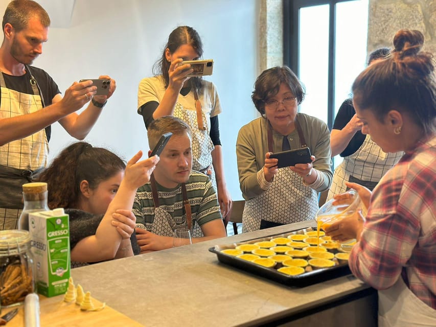 Porto: Pastel de Nata Cooking Class from Scratch - Wine, food stories, and the wait for the oven