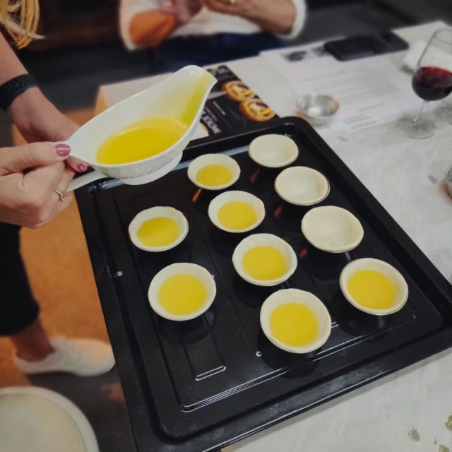 Porto: Pastel de Nata Cooking Class with Port Wine - Sé - Making pastel de nata near Porto Cathedral
