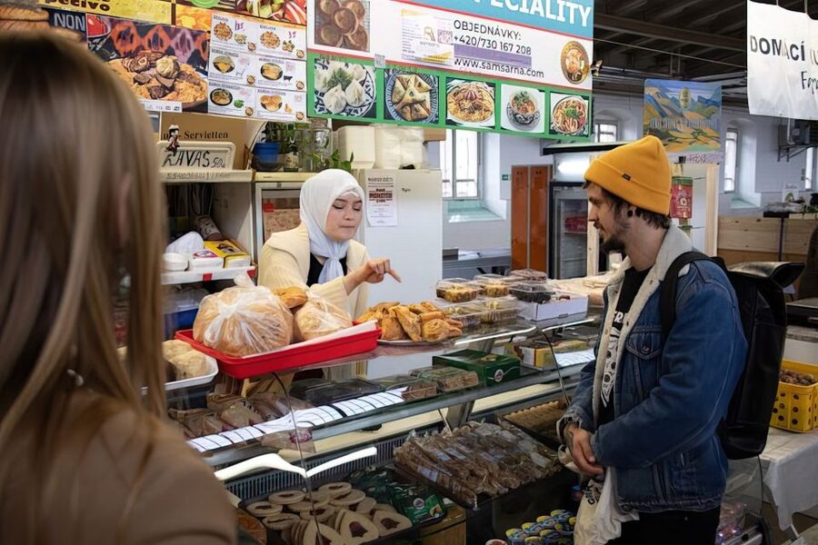 Prague: Traditional Czech Cooking Class with Market Tour - Cooking Kulajda, goulash, and Czech dessert
