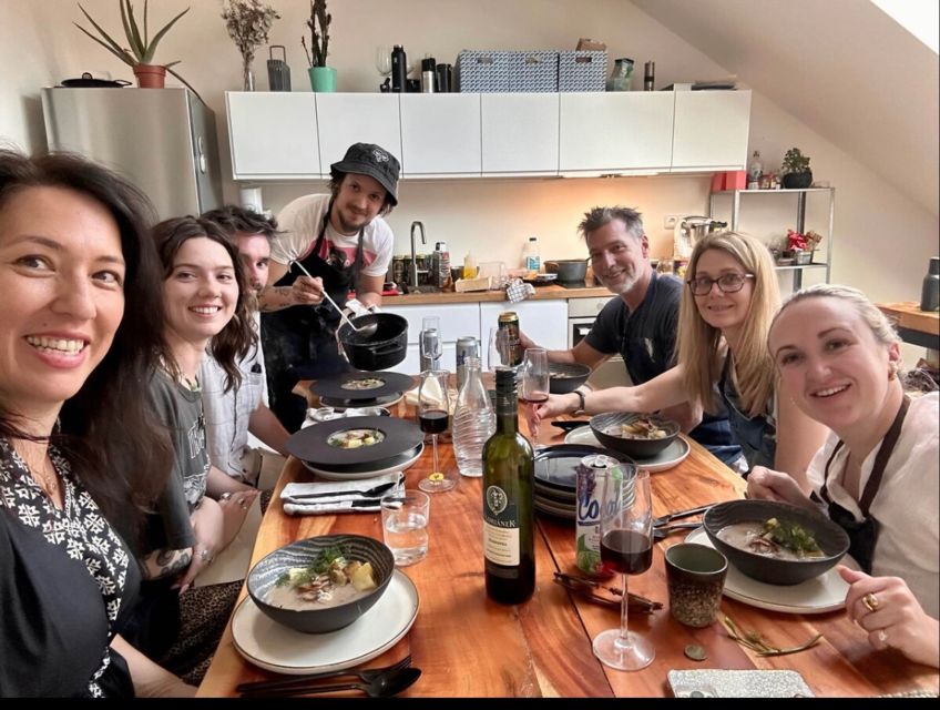 Prague: Traditional Czech Cooking Class with Market Tour - From market stalls to Ondřej’s kitchen