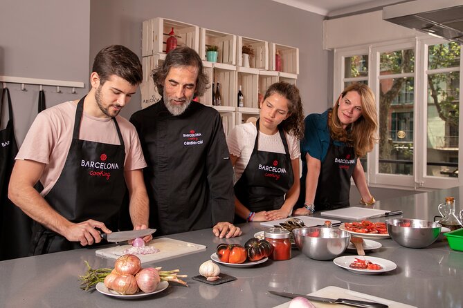Premium Paella & Tapas Feast: Unlimited Wine & Rambla Views - Starting at La Rambla 58 and La Boqueria