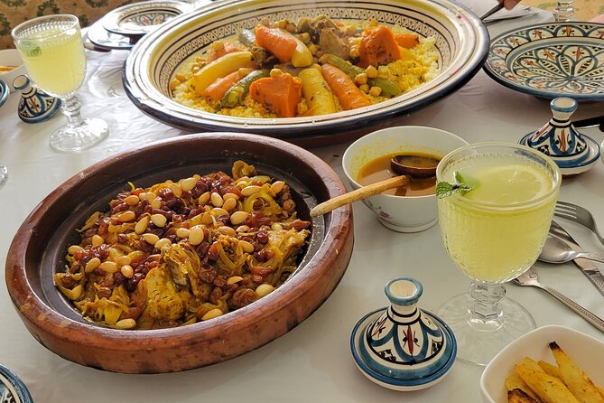 Private CousCous Cooking Class in a Traditional Family Home - Sitting down to eat what you prepared