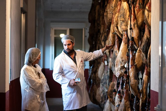 Private visit to a ham factory with show cooking in Salamanca - Learning to taste Iberian ham