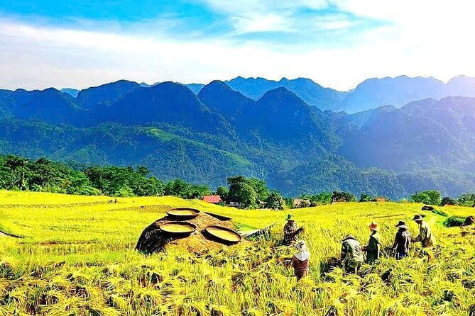 Pu Luong Day Tour: Trekking Villages, Bamboo Rafting & Waterfall - Key points at a glance