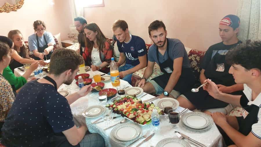 Rabat: Cooking Class in a Family Home - Moroccan tea and the value of staying at the table