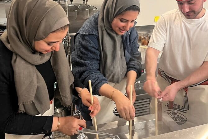 Ramen Cooking Class at Lake Kawaguchiko (Short Course) - Making ramen from dough to dinner