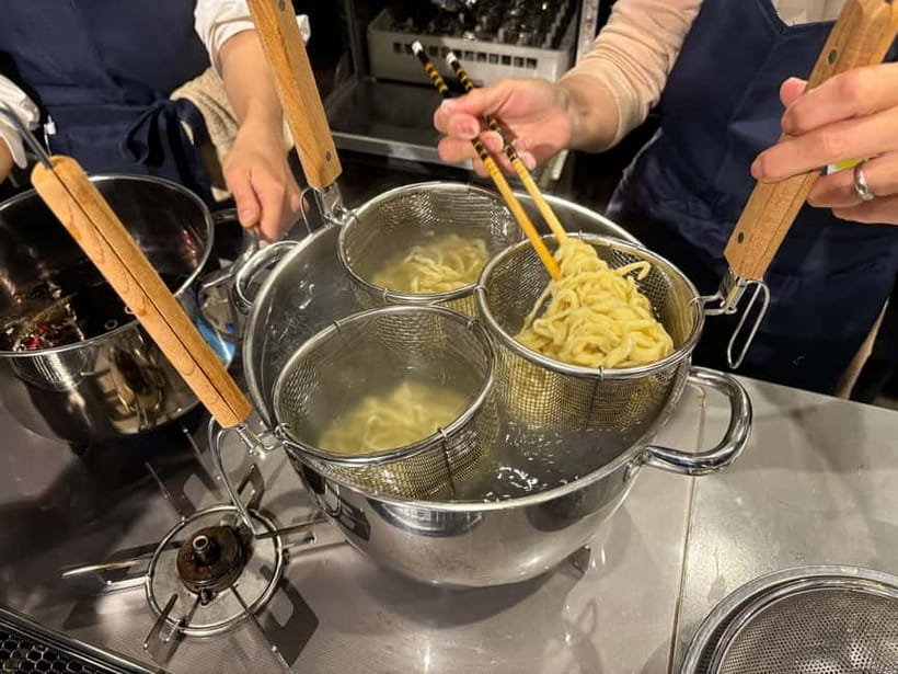 Ramen Making from Scratch +Akihabara Tour –Cooking Class - Taking the train to the kitchen studio