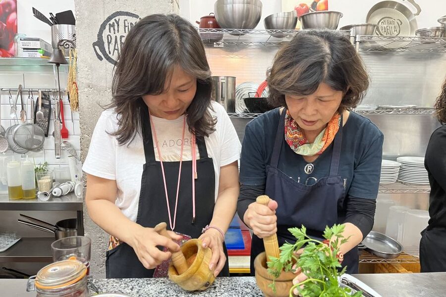 Real Paella Cooking Class – Market Visit & Sangría Workshop - Making Valencian paella with your own hands