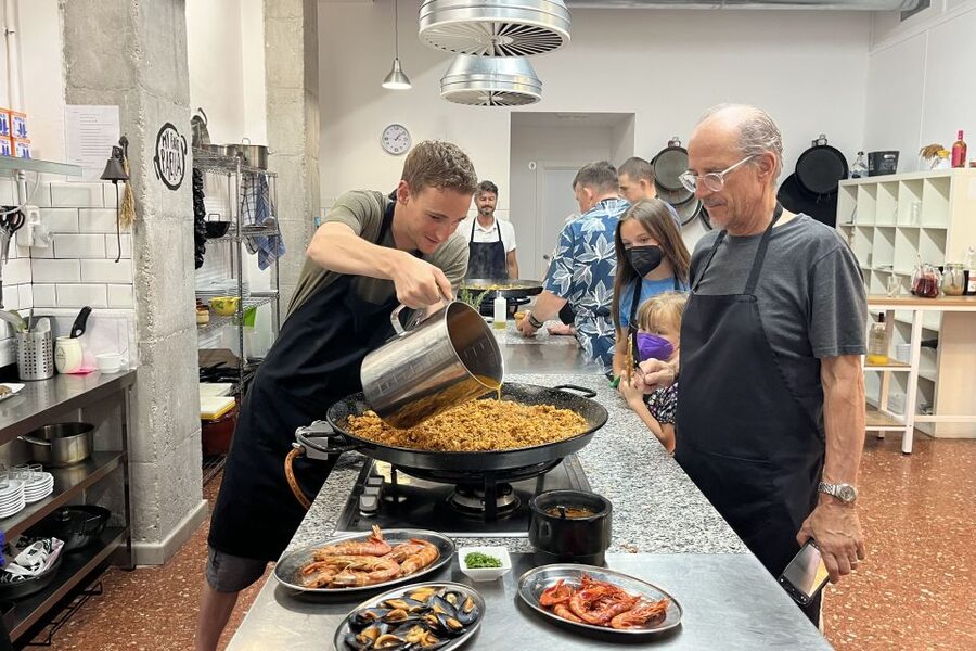 Real Paella Cooking Class – Market Visit & Sangría Workshop - Tapas and sangria before the main cooking