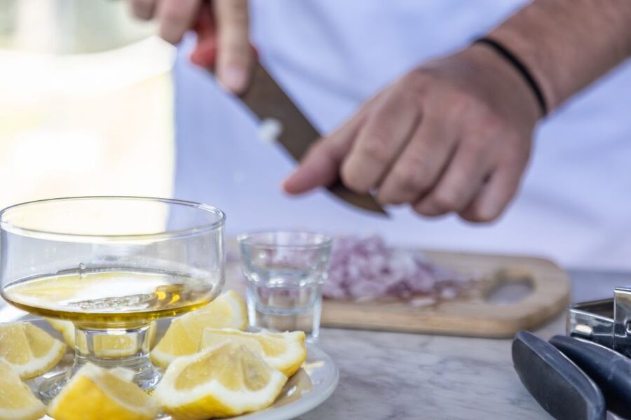 Rethymno: Authentic Cooking Class with a Local - Cooking Cretan food in a family garden