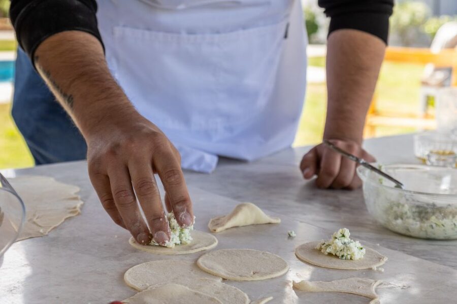 Rethymno: Authentic Cooking Class with a Local - The wood-fired oven and the outdoor meal