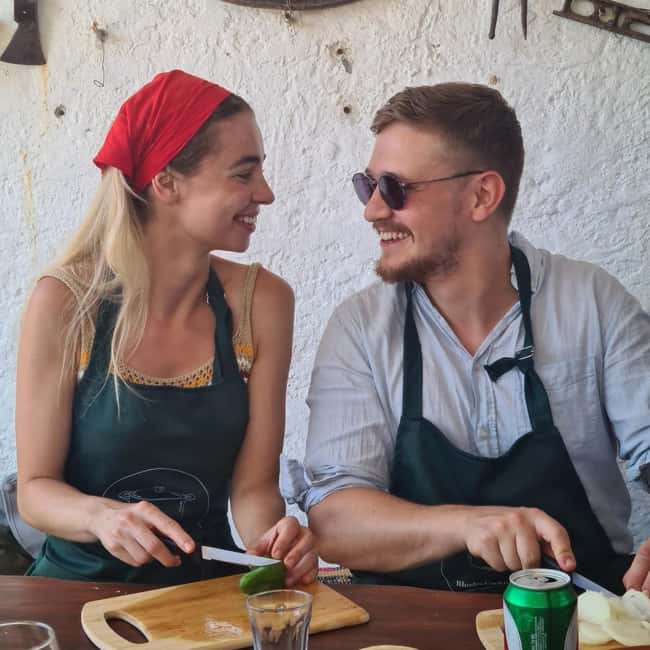 Rhodes: 1952 Farmhouse Cooking & Lunch with Unlimited Wine - Who Will Enjoy This Most