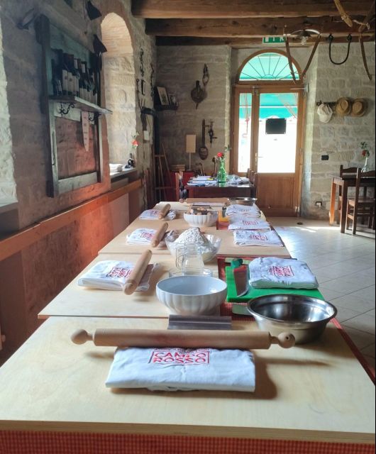 Romagna: Piadina Cooking Class - The Welcome at Agriturismo Campo Rosso