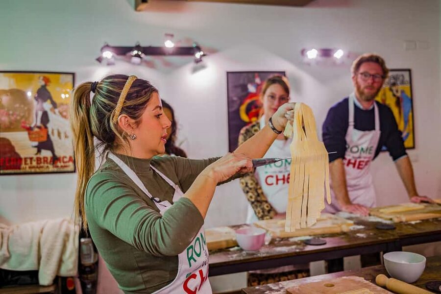 Rome: 2-in-1 Family-Friendly Pasta & Tiramisu Cooking Class - Who should book this Roman kitchen experience?