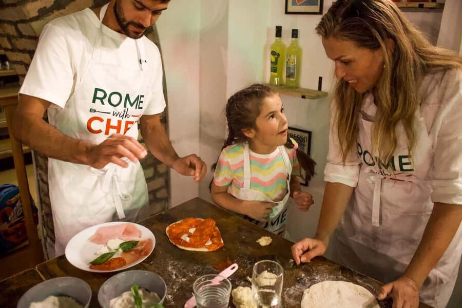 Rome 2-in-1: Pizza & Tiramisu Cooking MasterClass - Meeting the chefs Gio and Benjamin