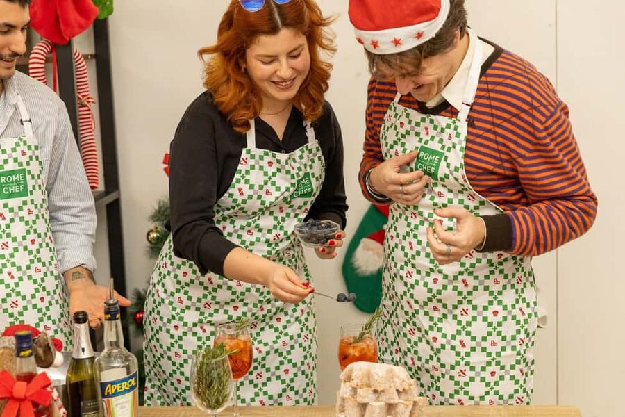 Rome Cooking Class: Make Pasta and 3 Spritz Cocktails - Key points at a glance