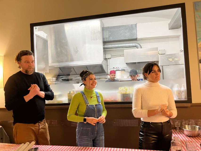 Rome: Fresh Pasta Making and Tiramisu Dessert Master Class - What the 2.5-hour schedule feels like