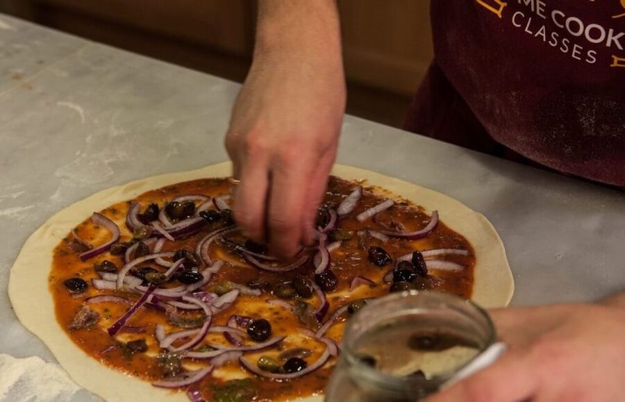Rome: Gourmet Pizza Cooking Class (SHARED) - Choosing sauce, cheese, and seasonal toppings