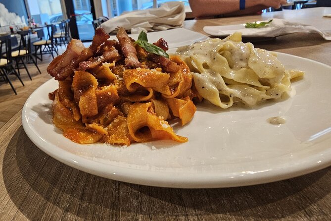 Rome: Hands-on Fettuccine, Ravioli & Tiramisu Cooking Class - Layering tiramisu with mascarpone and espresso