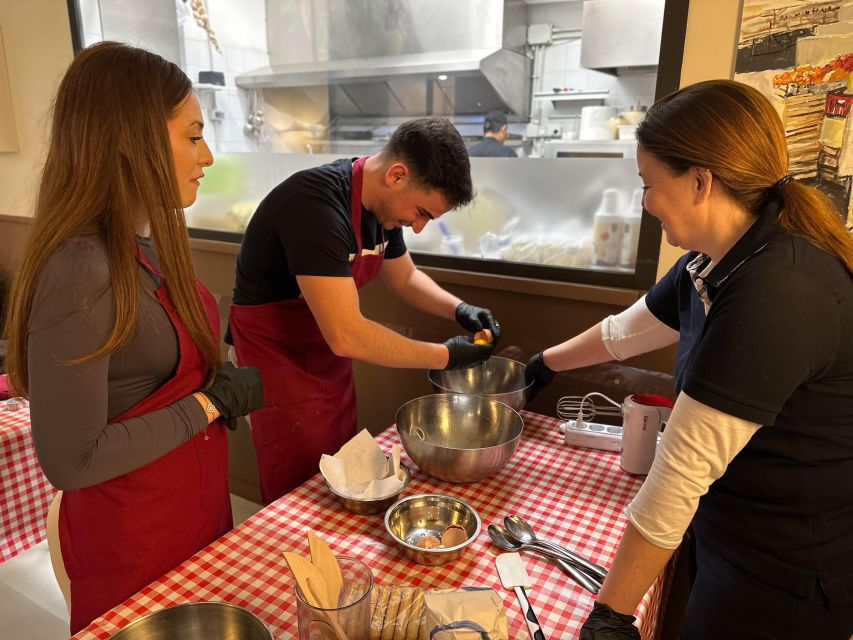Rome: Homemade Pasta and Tiramisu Cooking Class - Starting with flour, water, and pasta dough