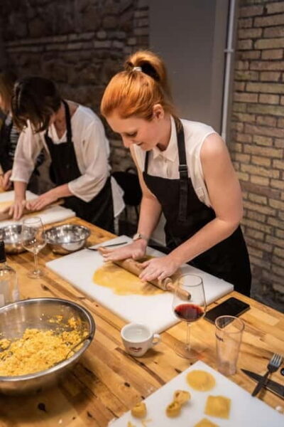 Rome: Pasta Cooking Class with Wine, Coffee, and Limoncello