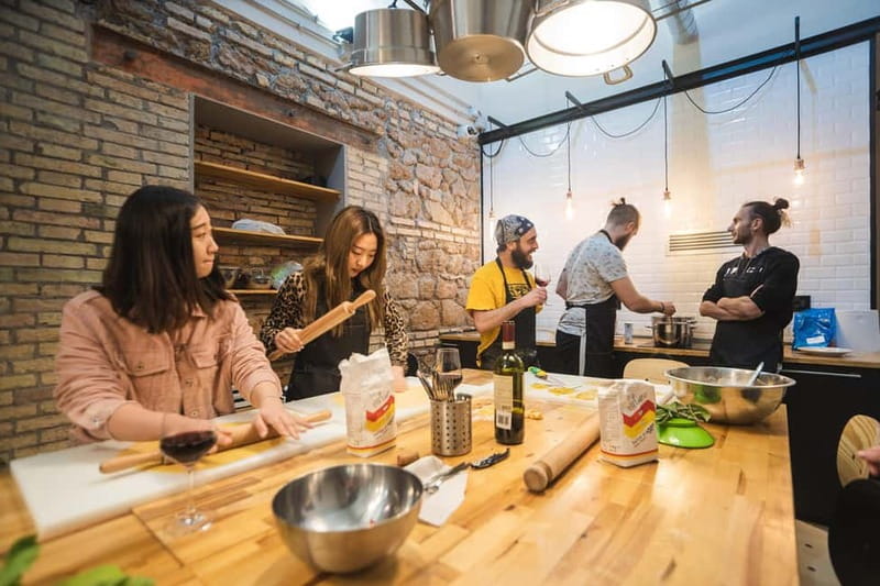 Rome: Pasta Cooking Class with Wine, Coffee, and Limoncello - Meeting at YellowSquare Rome