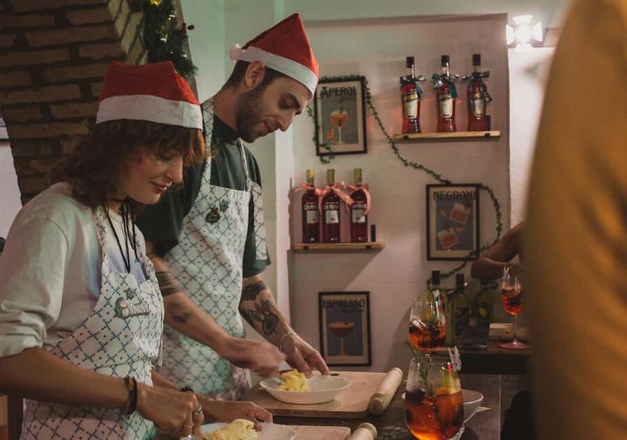 Rome: Pasta-Making Class with Italian Spritzes - The first pour: learning three Italian spritzes