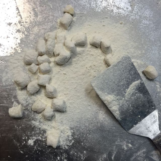 Rome: Pasta Making Class with Tiramisu & Wine PRIVATE OPTION - Rolling dough for fettuccine and ravioli