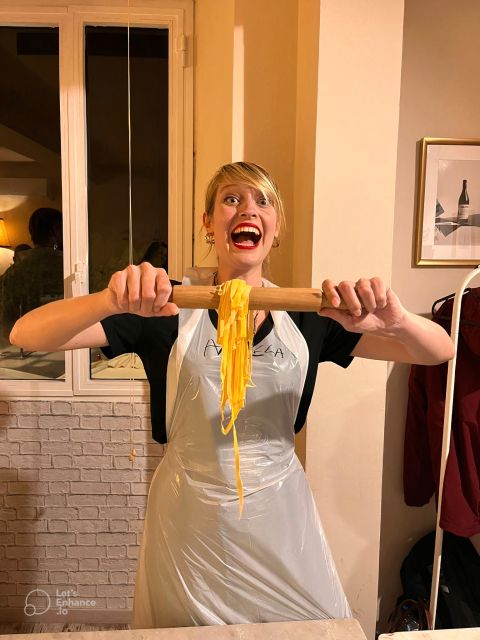 Rome: Pasta Making Class with Wine, Limoncello, and Dessert - Two sauces and a meal made from your work