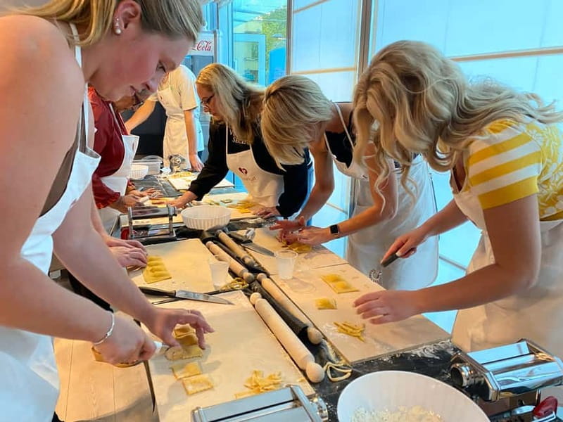 Rome: Pasta, Ravioli, and Tiramisu Cooking Class with Wine - Starting with an aperitivo and cacio e pepe chips