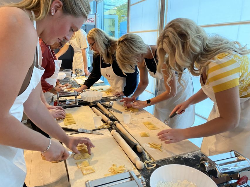 Rome: Pasta, Ravioli, and Tiramisu Cooking Class with Wine - Booking value, timing, and cancellation
