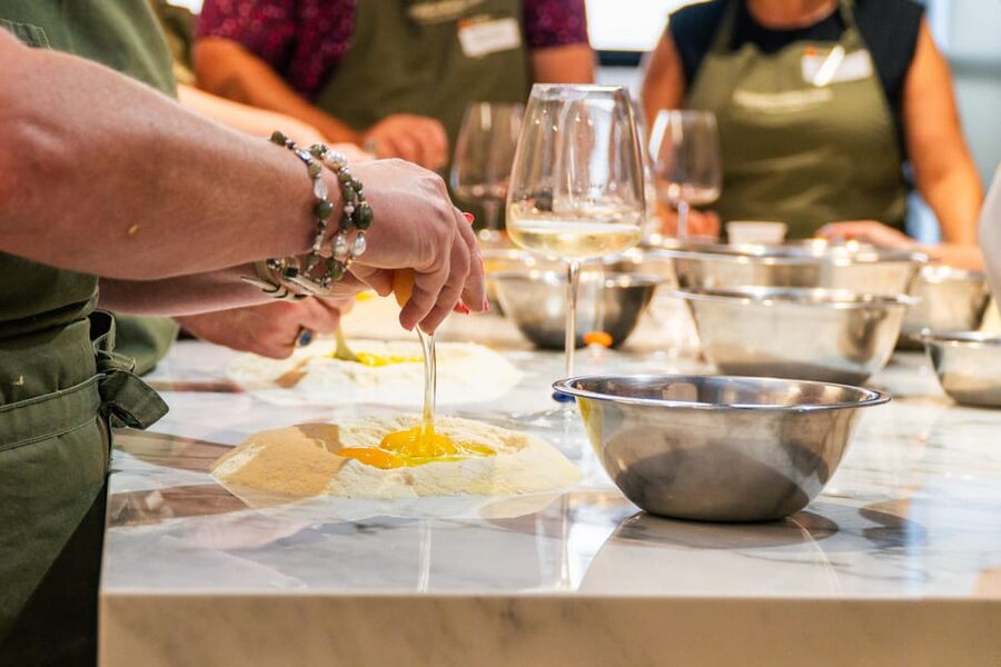 Rome: Pasta, Ravioli & Tiramisu Cooking Class by Colosseum - Tiramisu made layer by layer