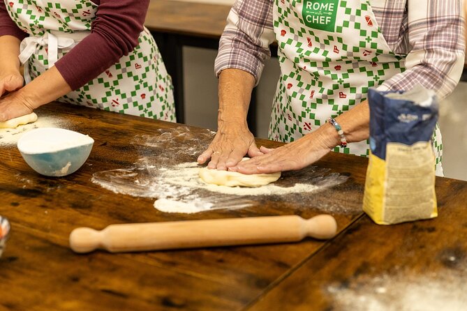 Rome: Pizza and Tiramisu Cooking Class Near the Colosseum - The meal at the end is part of the value