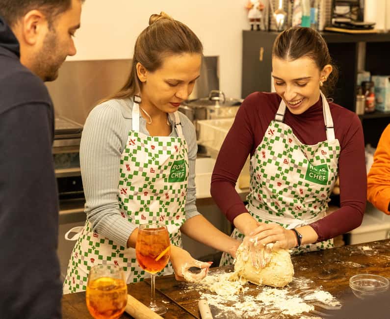 Rome: Pizza Making Cooking Class With Spritz Cocktails - Building Your Own Pizza