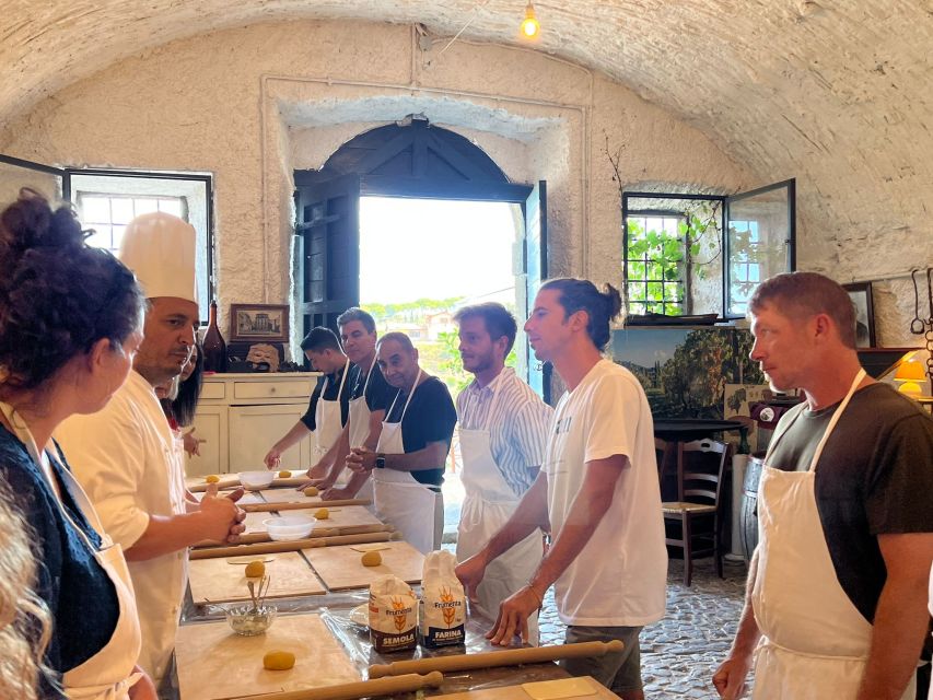 Rome: Private Wine Tour and Pasta Making Class in a Winery - Making pasta with a professional chef