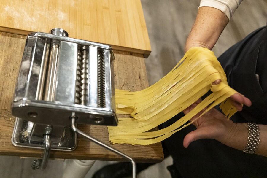 Rome: Trastevere Pasta Making Class - The meal, unlimited wine, and a generous finish