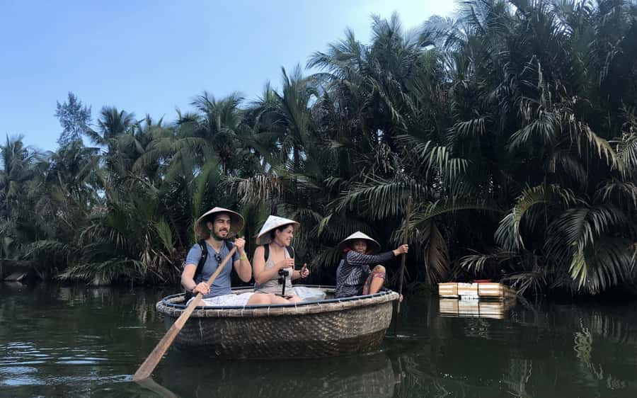 Rural Cycle, Market Tour, Basket Boat & Organic Farm Cooking - Working beside local organic farmers