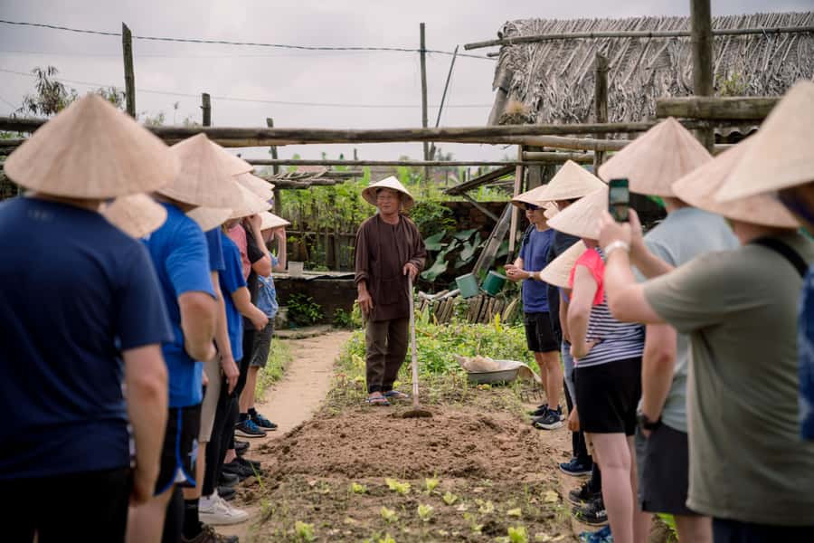 Rural Cycle, Market Tour, Basket Boat & Organic Farm Cooking - Weather, clothing, and practical comfort
