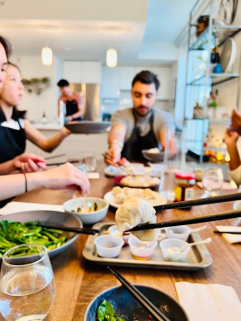 San Francisco: Dumpling Cooking Class & 3-Course Dinner - Meeting Chef Eddie at 555 Fulton Street