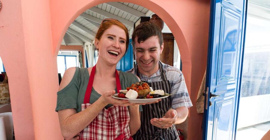 Santorini: Cooking Class and Easy Hike - Key points at a glance