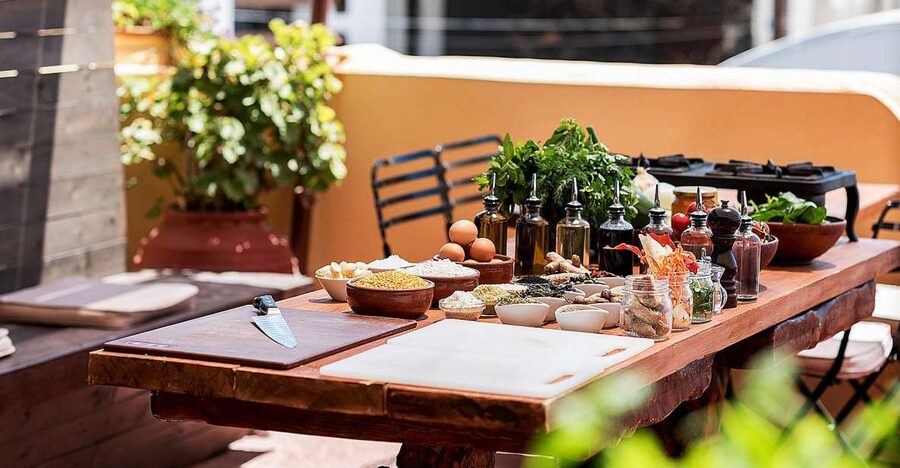 Santorini Cooking Class with Wine Tasting & Lunch - A food-and-wine afternoon rather than a quick demonstration