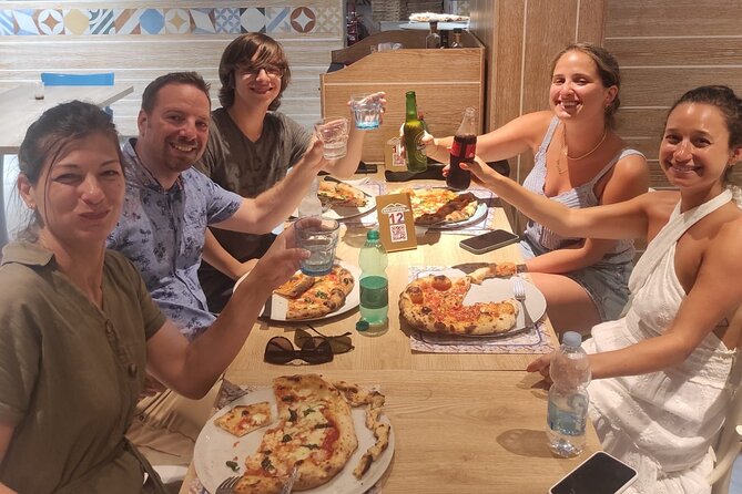 Semi-Private Pizza Making Experience in Naples with Drink - Shaping, topping, and using the wood-fired oven