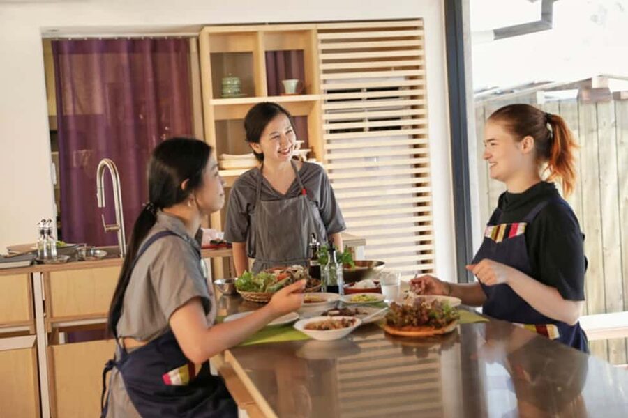 Seoul: Experience Korean Cooking in Modern Hanok Kitchen - Why the individual cooking station matters