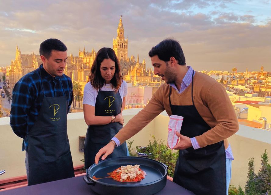 Seville: Paella Cooking Class & 30-Min Local Expert Q&A - Why this rooftop class feels different