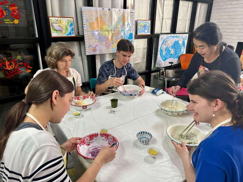 Shanghai-Cooking Dumpling & Meal in Local Family-w/Vegan - The 2.5-hour dumpling lesson