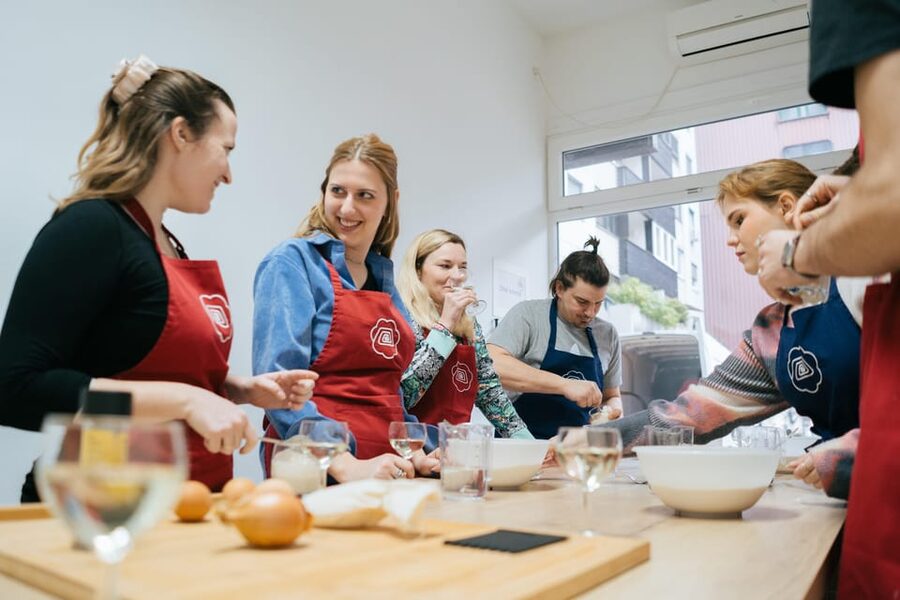 Slovenia: Belokranjska Pogača Cooking Class - Kneading and shaping your Pogača