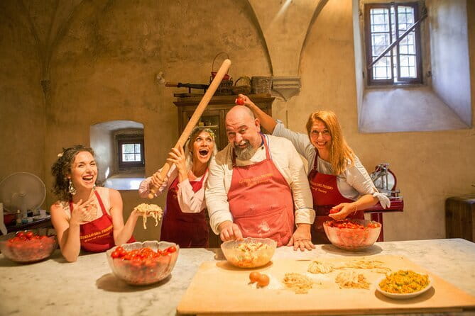 Small Group Pasta Making Class Wine Tasting in a Tuscan Castle - Castello del Trebbio, a Tuscan setting with substance